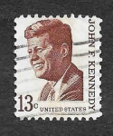 Sellos de America - Estados Unidos -  1287 - John F. Kennedy