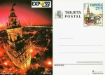 Sellos de Europa - Espaa -  Tarjeta Entero Postal Edifil T154 Expo'92 27+5 NUEVO