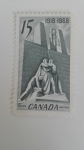 Sellos de America - Canad -  Monumento