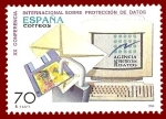 Stamps Spain -  Edifil 3555 Protección de datos 70 NUEVO