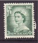 Stamps New Zealand -  Reinado de Isabel II