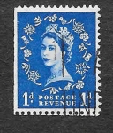 Stamps United Kingdom -  293 - Isabel II