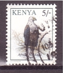 Sellos del Mundo : Africa : Kenya : serie- aves- aguila pescadora africana