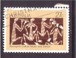 Stamps Australia -  Cultura aborigen