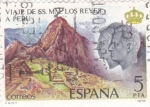 Stamps Spain -  VIAJE DE SS.MM.LOS REYES A PERI (36)