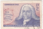 Sellos de America - Chile -  francisco García Huidobro- fundador de la casa de moneda 