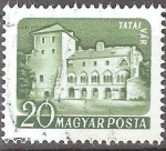 Stamps Hungary -  Castillos (Tata).