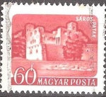 Stamps Hungary -  Castillos (Sárospatak).