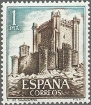 Stamps Spain -  2093 - Castillos de España - Sajazarra (Logroño)