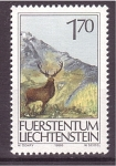 Sellos de Europa - Liechtenstein -  serie- Fauna local