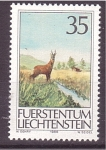 Sellos de Europa - Liechtenstein -  serie- Fauna local