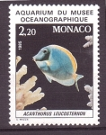 Stamps Monaco -  Acuarium Museo Oceanográfico