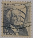 Sellos del Mundo : America : Estados_Unidos : Frank Lloyd Wright 2c