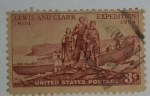 Sellos de America - Estados Unidos -  Lewis and Clark Expedition 3c