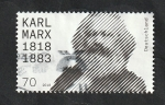 Sellos del Mundo : Europe : Germany : 3162 - Karl Marx