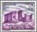 Stamps Spain -  2097 - Castillos de España - Pedraza (Segovia)