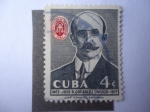 Sellos de America - Cuba -  José A. González Lanuza (1865-1917) Profesor -  Colegio Nacional de Abogados. 