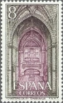 Stamps Spain -  2112 - Monasterio de Santo Tomás (Ávila) - Nave central