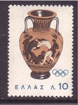 Stamps Greece -  Mexico 1964