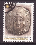 Stamps : Europe : Greece :  serie- Tesoros de Macedonia
