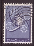 Stamps : Europe : Greece :  Centenario UPU