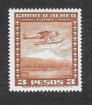 Stamps Chile -  C101 - Avión