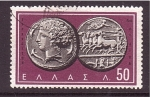 Sellos de Europa - Grecia -  serie- Monedas antiguas