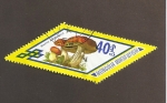 Stamps Mongolia -  Boletus aurantiacus