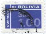 Sellos del Mundo : America : Bolivia : Cifras