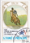 Stamps So Tom and Prncipe -  OLIMPIADA DE VERANO LOS ANGELES'84