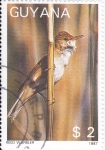 Sellos del Mundo : America : Guyana : AVE- WARBLER REED