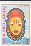 Stamps Equatorial Guinea -  MASCARA AFRICANA