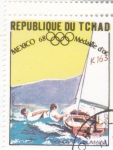 Stamps Chad -  OLIMPIADA MEXICO-68