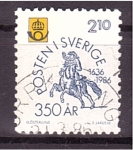 Stamps Sweden -  350 aniv. 