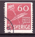 Sellos de Europa - Suecia -  300 aniv.