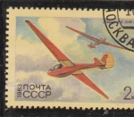 Stamps Russia -  VUELO SIN MOTOR