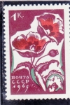 Sellos de Europa - Rusia -  FLORES-