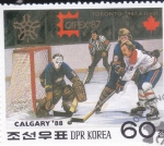 Sellos de Asia - Corea del norte -  OLIMPIADA CALGARY'88