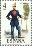 Stamps Spain -  2384 - Uniformes militares - Tambor Mayor de infantería de línea (1861)