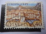 Stamps Switzerland -  St. Ursanne - Europa C.E.P.T