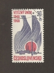 Sellos de Europa - Checoslovaquia -  XX Aniv. Golpe Estado de Feb. 1948