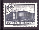 Stamps Romania -  Palacio de la República