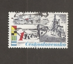 Stamps Czechoslovakia -  Barcos mercantes