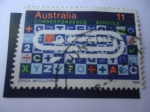 Stamps Australia -  Escuelas por Correspondencias - Escolarización en Australia.