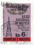 Sellos del Mundo : America : Bolivia : Conmemoracion del 50 aniversario de Radio Nacional de Bolivia