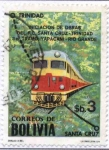 Sellos del Mundo : America : Bolivia : Ferrocarril Santa Cruz - Trinidad