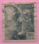 Stamps Spain -  General Franco