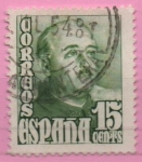 Stamps Spain -  General Franco