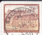 Stamps Austria -  CONVENTO DE LAS DOMINICAS- VIENA 