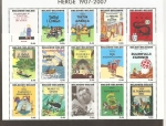 Stamps Belgium -  Tintin en el país de los soviets